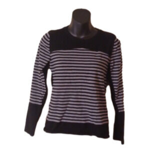 𝅺topshop striped sweater/ top. Size Large.Great used condition, no flaws.